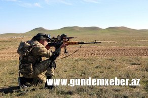 Ermənilər Azərbaycan Ordusunun mövqelərini pulemyot və snayper tüfənglərindən atəşə tutublar