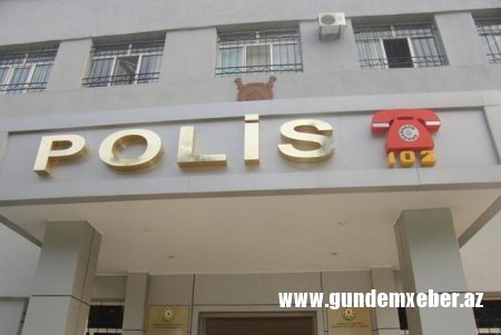 BAKIDA POLİS İDARƏSİNDƏ DƏHŞƏT - Polis nəfəri həyat yoldaşını şöbədə güllələyərək öldürüb