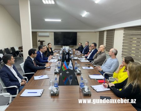 Medianın İnkişafı Agentliyinin İcraçı direktoru Əhməd İsmayılov xarici jurnalistlərlə görüşüb
