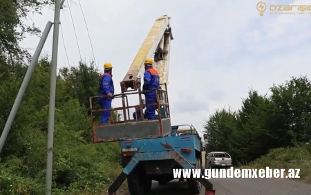 “Azərişıq” ASC Ağdərənin elektrik təsərrüfatını yenidən qurur
