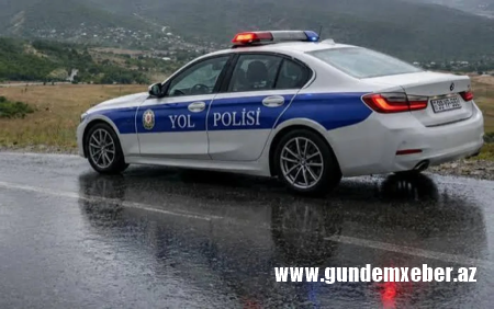 Yol polisi əlverişsiz hava şəraiti ilə bağlı xəbərdarlıq etdi