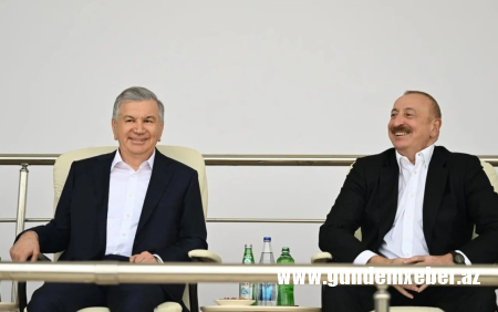 İlham Əliyev Şavkat Mirziyoyevi təbrik etdi