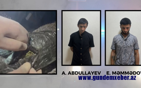 Göyçayda 3 kiloqramdan artıq narkotik vasitə aşkarlandı