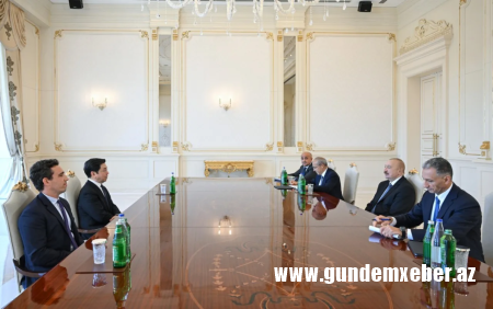 İlham Əliyev Çin və İtaliya şirkətlərinin rəhbər şəxslərini qəbul etdi