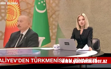 Türkiyə mediası Azərbaycan Prezidentinin Türkmənistan səfərindən yazdı