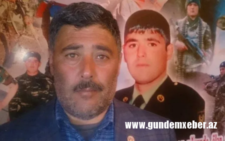 Cəbrayılda minaya düşən şəhid atasının vəziyyəti açıqlandı