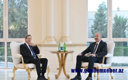 İlham Əliyev İsrail Prezidenti ilə görüşdü